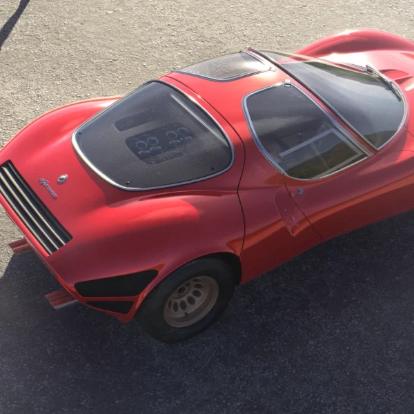 Alfa Romeo 33 Stradale 1967 - final render