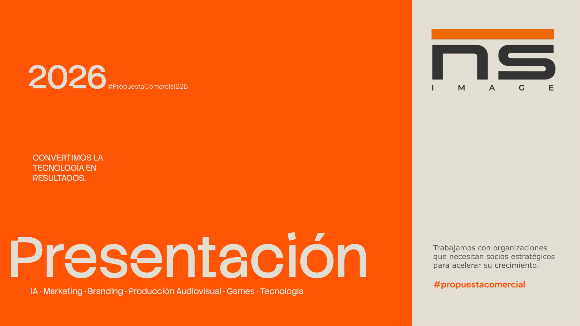 NS Image presentación 2026, página 1